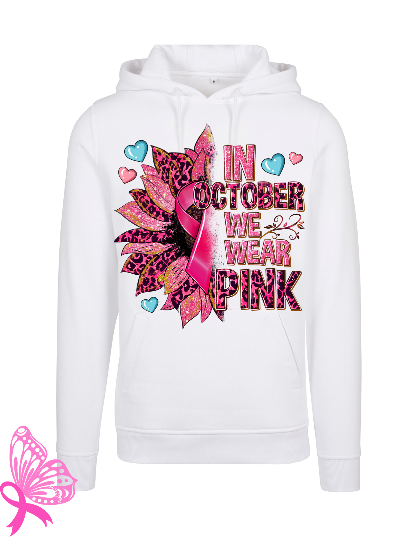 DTF Breast Cancer Awareness Hoodies