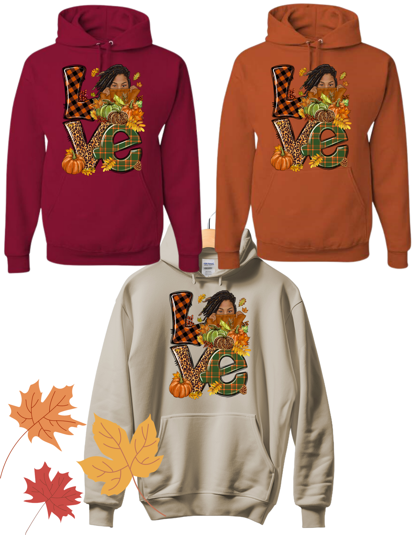 DTF Fall Hoodies