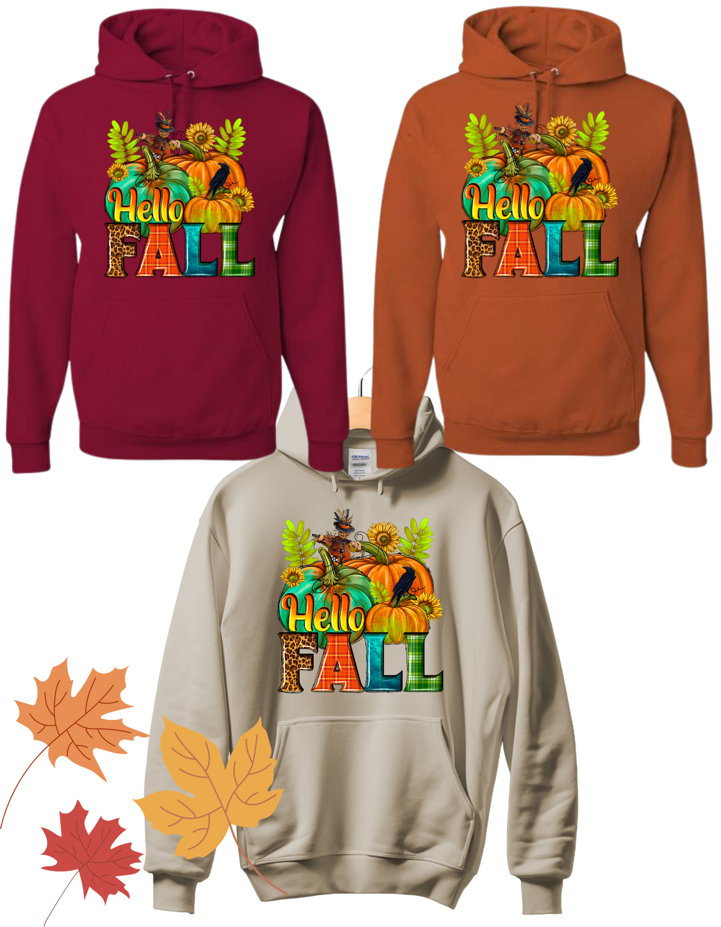 DTF Fall Hoodies