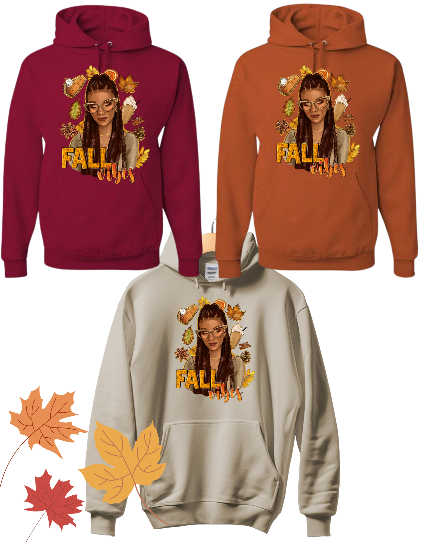 DTF Fall Hoodies